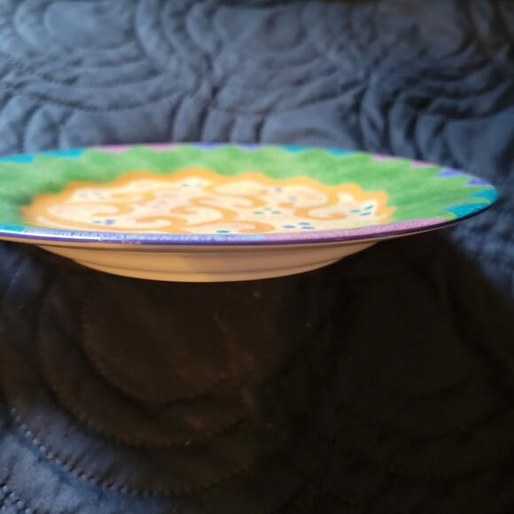 Sango Candy Mountain Salad Plate Sue Zipkin Potpourri Whimsy Boho Vintage - Picture 6 of 7